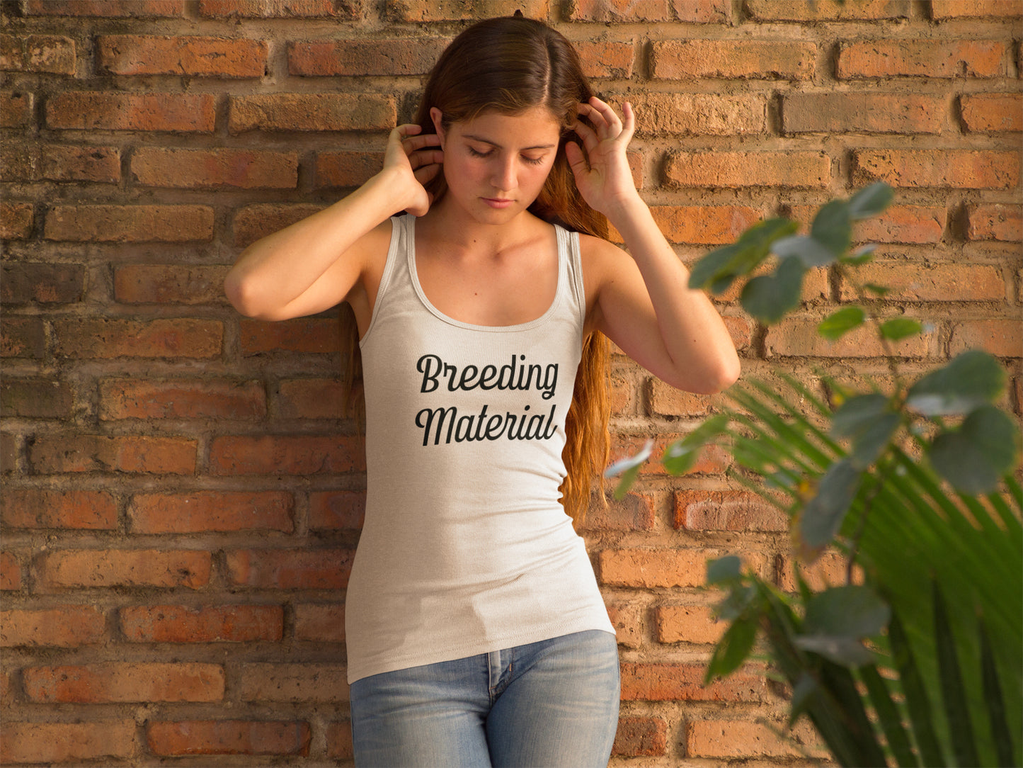 Breeding Material Women's Racerback Tank