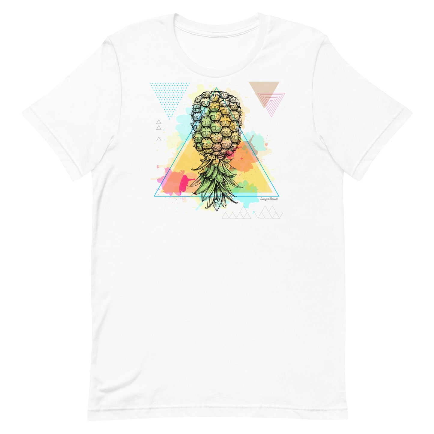 Swinger Pineapple Watercolor Tee