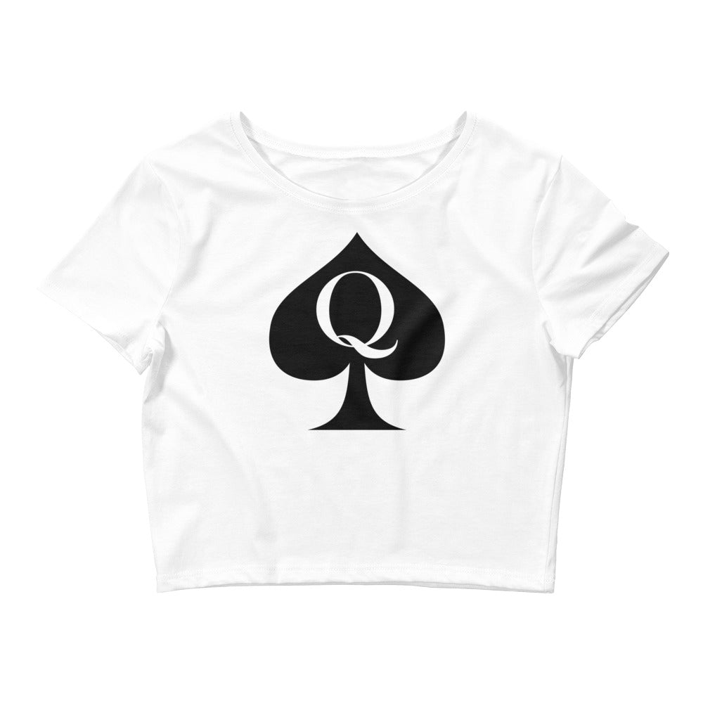 Queen of Spades Cropped Tee