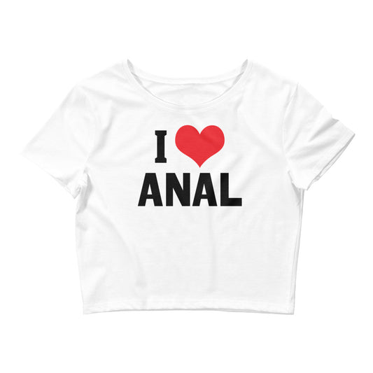 I Heart (Love) Anal Cropped Tee